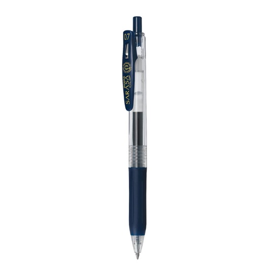 Zebra Sarasa Clip Gel Pen 0.7 Μπλε Μαύρο (ZB-14324) (ZEB14324)-ZEB14324