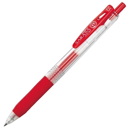 Zebra Sarasa Clip Gel Pen 0.5 Κόκκινο (ZB-14313) (ZEB14313)-ZEB14313