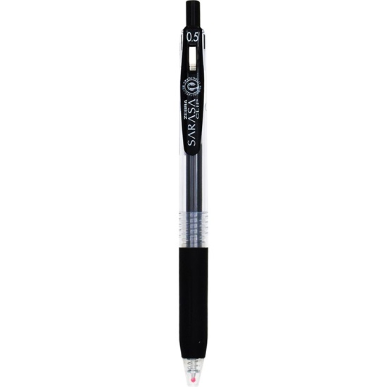 Zebra Sarasa Clip Gel Pen 0.5 Μαύρο (ZB-14311) (ZEB14311)-ZEB14311