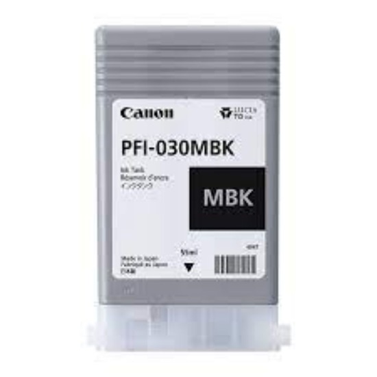 Canon Μελάνι Inkjet PFI-030MBK Matte Black (3488C001) (CAN-PFI030MBK)-CAN-PFI030MBK