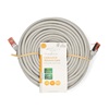 Nedis S/FTP Cat.6 Καλώδιο Δικτύου Ethernet 15m Γκρι (CCGL85220GY150) (NEDCCGL85220GY150)-NEDCCGL85220GY150
