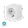 Nedis SmartLife Smart Plug 3 Pieces 3680W White (WIFIP121FWT3) (NEDWIFIP121FWT3)-NEDWIFIP121FWT3