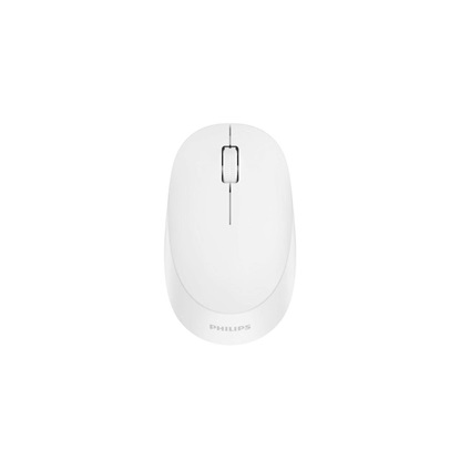 Philips SPK7407 Wireless Mouse, 2.4GHz White (SPK7407W/00) (PHISPK7407W-00)-PHISPK7407W-00