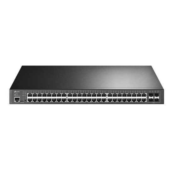 TP-Link JetStream 52-Port Gigabit L2+ Managed Switch with 48-Port PoE+ (TL-SG3452P) (TPTL-SG3452P)-TPTL-SG3452P