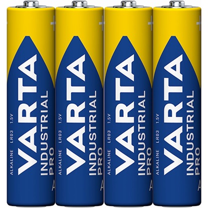 Varta Industrial Pro Αλκαλικές Μπαταρίες AAA LR03 1.5V 4τμχ (4003) (VART4003)-VART4003