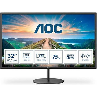 AOC Q32V4 QHD IPS Monitor 32' (Q32V4) (AOCQ32V4)-AOCQ32V4