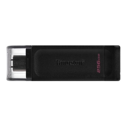 Kingston DataTraveler 70 256GB USB 3.2 Stick Black (DT70/256GB) (KINDT70-256GB)-KINDT70-256GB