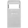 Kingston DataTraveler Micro Gen2 64GB USB 3.2 Stick Silver (DTMC3G2/64GB) (KINDTMC3G2-64GB)-KINDTMC3G2-64GB
