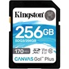 Kingston Canvas Go Plus SDXC 256GB Class 10 U3 V30 UHS-I (SDG3/256GB) (KINSDG3-256GB)-KINSDG3-256GB