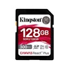 Kingston Canvas React Plus SDXC 128GB Class 10 U3 V90 UHS-II (SDR2/128GB) (KINSDR2-128GB)-KINSDR2-128GB