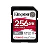Kingston Canvas React Plus SDXC 256GB Class 10 U3 V90 UHS-II (SDR2/256GB) (KINSDR2-256GB)-KINSDR2-256GB