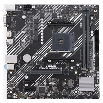 Asus Prime A520M-K Motherboard Micro ATX με AMD AM4 Socket (90MB1500-M0EAY0) (ASU90MB1500-M0EAY0)-ASU90MB1500-M0EAY0