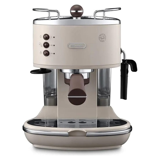 De'Longhi Icona Vintage ECOV 311.BG Μηχανή Espresso 1100W Πίεσης 15bar Λευκή (132106084) (DLG132106084)-DLG132106084