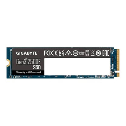 Gigabyte Gen3 2500E SSD 500GB M.2 NVMe PCI Express 3.0 (G325E500G) (GIGG325E500G)-GIGG325E500G