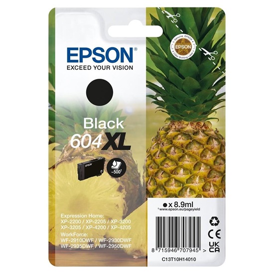 Epson Μελάνι Inkjet No.604XL Black (C13T10H14010) (EPST10H140)-EPST10H140