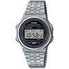 Casio Vintage Round Ψηφιακό Ρολόι Μπαταρίας με Ασημί Μεταλλικό Μπρασελέ (A171WE-1AEF) (CASA171WE-1AEF)-CASA171WE-1AEF