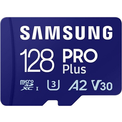 Samsung Pro Plus microSDXC 128GB U3 V30 A2 UHS-I (MB-MD128SA/EU) (SAMMB-MD128SA-EU)-SAMMB-MD128SA-EU