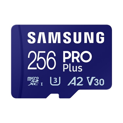 Samsung Pro Plus microSDXC 256GB U3 V30 A2 UHS-I (MB-MD256SA/EU) (SAMMB-MD256SA-EU)-SAMMB-MD256SA-EU