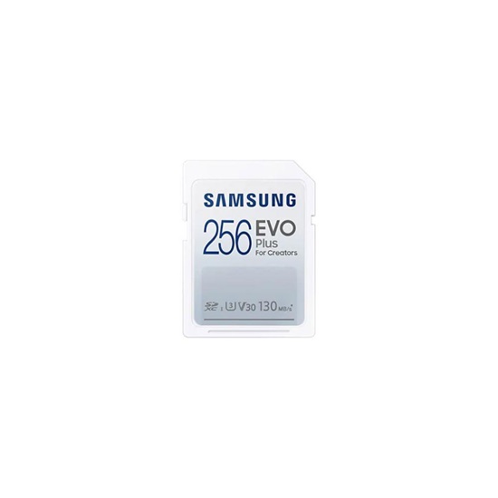 Samsung Evo Plus for Creators SDXC 256GB Class 10 U1 V10 UHS-I (MB-SC256K/EU) (SAMMB-SC256K-EU)-SAMMB-SC256K-EU