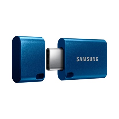 Samsung 256GB USB 3.1 Stick with USB-C Connection  Blue (MUF-256DA/APC) (SAMMUF-256DA-APC)-SAMMUF-256DA-APC
