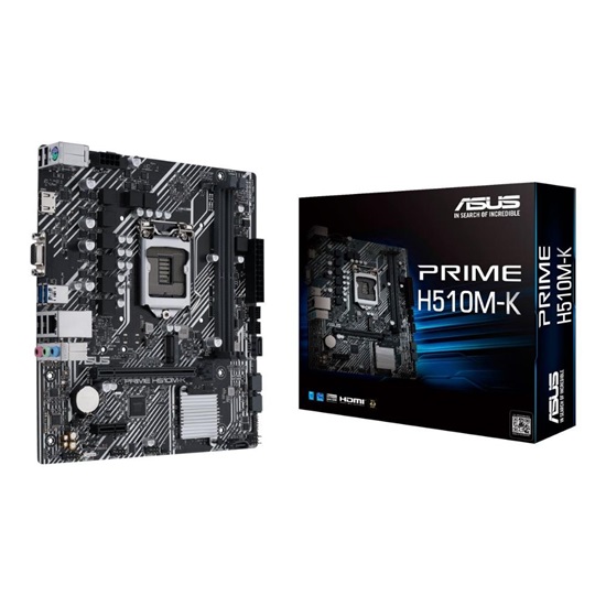 Asus PRIME H510M-K Motherboard Micro ATX με Intel 1200 Socket (90MB17N0-M0EAY0) (ASU90MB17N0-M0EAY0)-ASU90MB17N0-M0EAY0