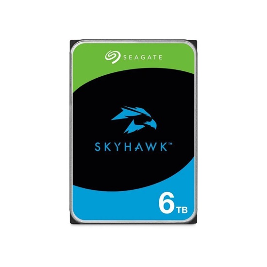 Seagate SkyHawk +Rescue 6TB HDD Σκληρός Δίσκος 3.5" SATA III με 256MB Cache για Desktop / Καταγραφικό (ST6000VX009) (SEAST6000VX009)-SEAST6000VX009