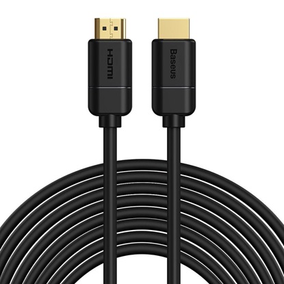 Baseus HDMI 2.0 Cable HDMI male - HDMI male 8m Black (CAKGQ-E01) (BASCAKGQ-E01)-BASCAKGQ-E01