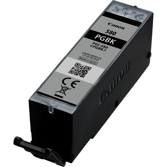Canon Μελάνι Inkjet PGI-580PGBK Pigment Black Blister Pack(2078C004) (CANPGI-580PGBKBLP)-CANPGI-580PGBKBLP
