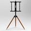 AxRed ARTISSIMO 23”-60” Επιδαπέδια Βάση Τηλεόρασης τρίποδη με φινίρισμα ξύλου (11967) (AXARTISSIMO)-AXARTISSIMO
