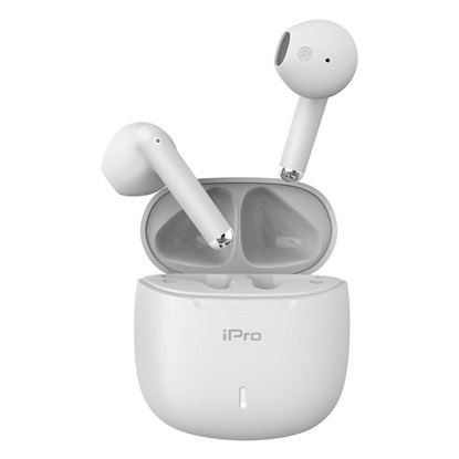 iPro True Wireless Bluetooth Earphones TW100 White (010701-0253) (IPRO010701-0253)-IPRO010701-0253