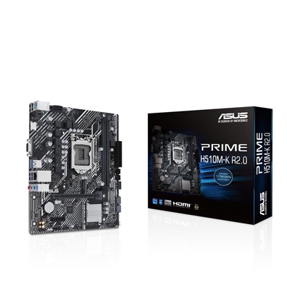 Asus Prime H510M-K R2.0 Motherboard Micro ATX με Intel 1200 Socket (90MB1E80-M0EAY0) (ASU90MB1E80-M0EAY0)-ASU90MB1E80-M0EAY0