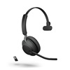Jabra Evolve2 65 VOIP Headset Link380a UC Mono (26599-889-999) (JAB26599-889-999)-JAB26599-889-999