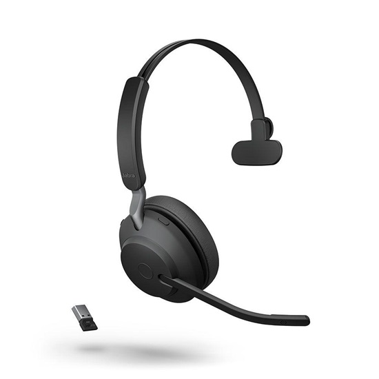 Jabra Evolve2 65 VOIP Headset Link380a UC Mono (26599-889-999) (JAB26599-889-999)-JAB26599-889-999