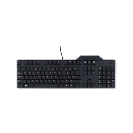 Dell KB813 Smartcard - keyboard - QWERTY - US International - black (580-18366) (DEL580-18366)-DEL580-18366