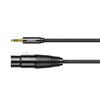 Ugreen Cable XLR female - 3.5mm male Μαύρο 1m (20763) (UGR20763)-UGR20763