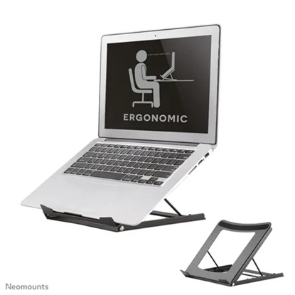 Neomounts Foldable Laptop Stand 10''-16'' (NEONSLS075BLACK)-NEONSLS075BLACK