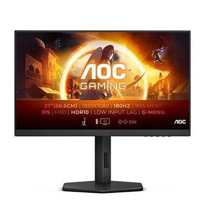 AOC 27G4X Ergonomic Gaming Monitor 27'' (27G4X) (AOC27G4X)-AOC27G4X