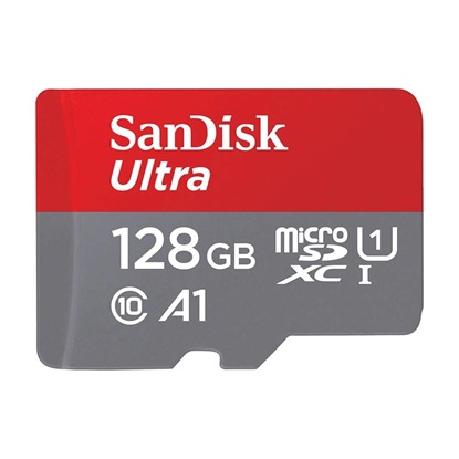 Sandisk microSDHC UHS-I 128GB (SDSQUAB-128G-GN6IA) (SANSDSQUAB-128G-GN6IA)-SANSDSQUAB-128G-GN6IA