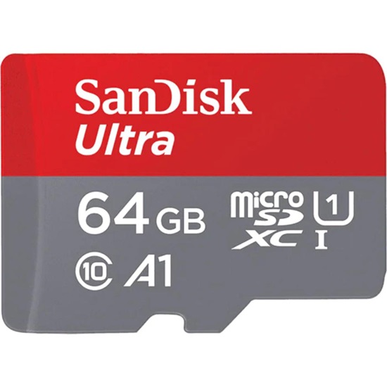 Sandisk microSDHC UHS-I 64GB (SDSQUAB-064G-GN6IA) (SANSDSQUAB-064G-GN6IA)-SANSDSQUAB-064G-GN6IA