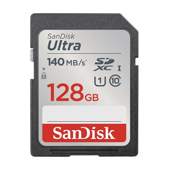 Sandisk Ultra SDXC UHS-I 128GB (SDSDUNB-128G-GN6IN) (SANSDSDUNB-128G-GN6IN)-SANSDSDUNB-128G-GN6IN