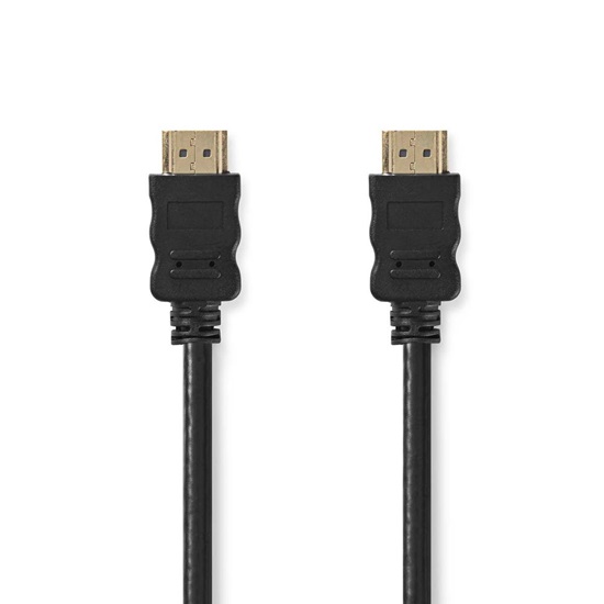 Nedis HDMI 2.0 Cable HDMI male - HDMI male 5m Μαύρο (CVGL34002BK50) (NEDCVGL34002BK50)-NEDCVGL34002BK50