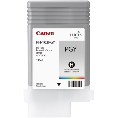 Canon Μελάνι Inkjet PFI-103PGY Photo Grey (2214B001) (CANPFI-103PGY)-CANPFI-103PGY