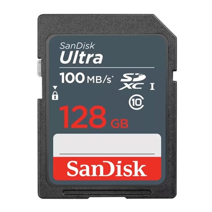 Sandisk Ultra SDHC UHS-I 128GB (SDSDUNR-128G-GN3IN) (SANSDSDUNR-128G-GN3IN)-SANSDSDUNR-128G-GN3IN