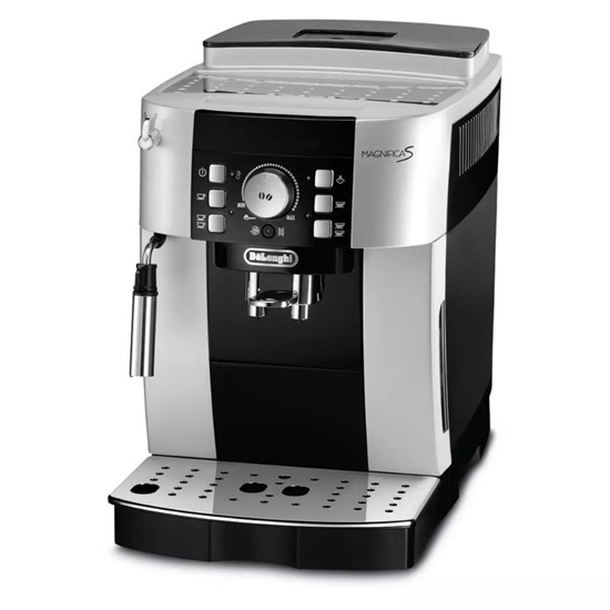 De'Longhi Magnifica Ecam 21.117.SB Αυτόματη Μηχανή Espresso 1450W Πίεσης 15bar με Μύλο Άλεσης Ασημί (ECAM21.117.SB) (DLGECAM21.117.SB)-DLGECAM21.117.SB