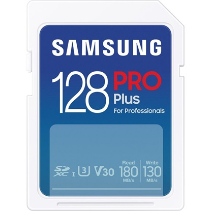 Samsung Pro Plus SDXC 128GB Class 10 U3 V30 UHS-I with USB Reader (MB-SD128SB/WW) (SAMMB-SD128SB-WW)-SAMMB-SD128SB-WW