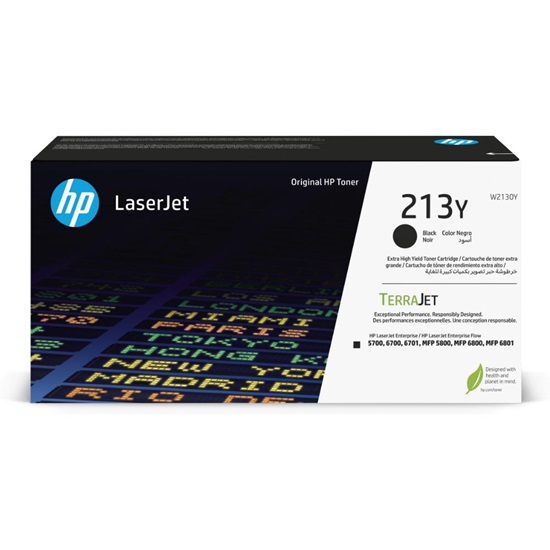 HP 213Y Toner Laser Black (W2130Y) (HPW2130Y)-HPW2130Y
