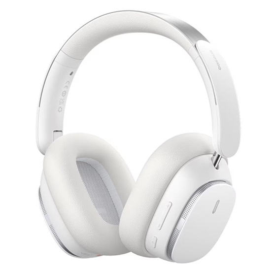 Baseus Bowie H1 Wireless Headphones Bluetooth 5.2 (white) (A00050601213-00) (BASA00050601213-00)-BASA00050601213-00