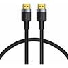 Baseus Cafule 4kHDMI Male To 4kHDMI Male Adapter Cable 1m Black (CADKLF-E01) (BASCADKLF-E01)-BASCADKLF-E01
