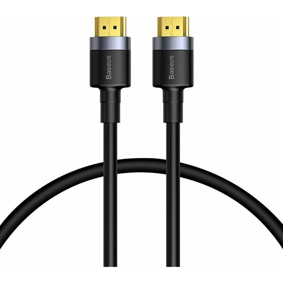 Baseus Cafule 4kHDMI Male To 4kHDMI Male Adapter Cable 1m Black (CADKLF-E01) (BASCADKLF-E01)-BASCADKLF-E01
