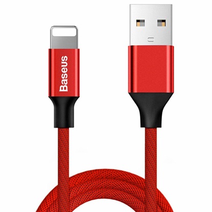 Baseus Yiven Lightning Cable 180 Cm 2a Red (CALYW-A09) (BASCALYW-A09)-BASCALYW-A09